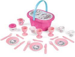 Smoby Coș cu set pentru prânz Hello Kitty Smoby cu 21 accesorii (SM310535)