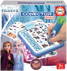 Educa Joc de societate pentru copii Disney Frozen 2 Disney Conector junior 40 cărți și 200 întrebări și stilou inteligent EDU18543 (EDU18543)