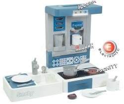 Smoby Bucătărie pentru călătorii Cook&Go Red Smoby pliabilă electronică cu funcții sonore și 17 accesorii (SM312402) Bucatarie copii