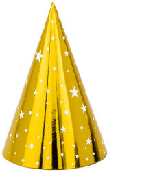 PartyDeco Coifuri - Aurii cu steluţe