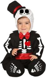 Fiestas Guirca Costum pentru cei mici - Domnul schelet Mărimea - Cei mici: 18 - 24 luni Costum bal mascat copii