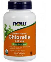 NOW Chlorella - Chlorella 500 mg. - 200 comprimate - ACUM ALIMENTE, NF2631