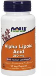 NOW Acid alfa-lipoic 250mg. - Acid alfa lipoic - 60 capsule - ACUM ALIMENTE, NF3042