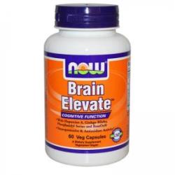 NOW Brain Elevate - 60 capsule - ACUM ALIMENTE, NF3303