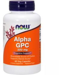 NOW Alfa-glicilfosforilcolina - Alpha GPC 300 mg. - 60 capsule - ACUM ALIMENTE, NF3085 (NF3085)
