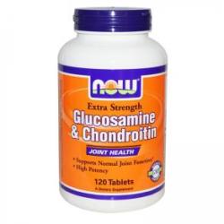 NOW Glucozamină și condroitină - Glucozamină și condroitină 750/600 mg. - 120 comprimate - ACUM ALIMENTE, NF3243 (NF3243)