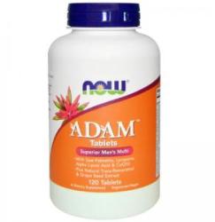 NOW Men Vitamins Adam - 120 comprimate, NOW Foods, NF3876