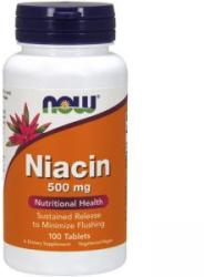 NOW Vitamina B-3 - 500 mg. , Niacină - Vitamina B-3, Niacină - 100 de comprimate - ACUM ALIMENTE, NF0480 (NF0480)