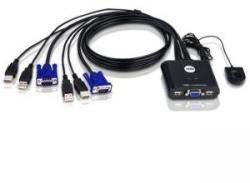 ATEN Switch 2 porturi KVM USB ATEN-CS22U, USB, ATEN-CS22-USB