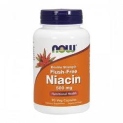 NOW Niacină - Niacină fără scurgere - 250 mg. - 90 capsule - ACUM ALIMENTE, NF0483