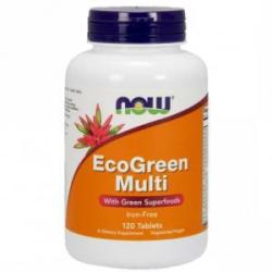 NOW Eco Green Multi-120 comprimate, ACUM ALIMENTE, NF3792
