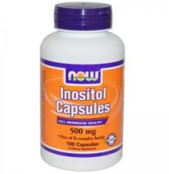 NOW Inositol - Inozitol 500 mg. - 100 capsule - ACUM ALIMENTE, NF0475