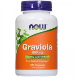 NOW Graviola 500 mg. - Graviola - 100 capsule - ACUM ALIMENTE, NF4703