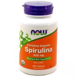 NOW Spirulina - 200 comprimate, ACUM ALIMENTE, NF2698