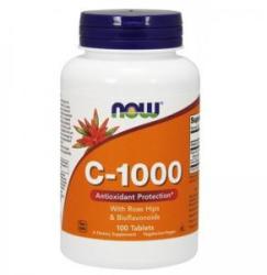 NOW Vitamina C-1000 - Vitamina C-1000 - 100 comprimate - ACUM ALIMENTE, NF0685