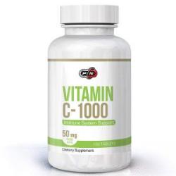 Pure Nutrition Vitamina C-1000 + ROSE HIPS 100 comprimate, Pure Nutrition PN1990