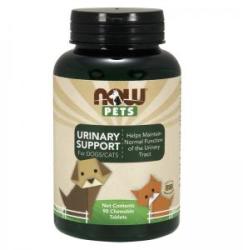 NOW Supliment alimentar pentru câini și pisici - Suport urinar PET - 90 comprimate - ACUM ALIMENTE, NF4320
