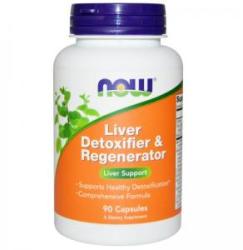 NOW Supliment alimentar - Detoxifiant și regenerator hepatic - 90 capsule - ACUM ALIMENTE, NF2448