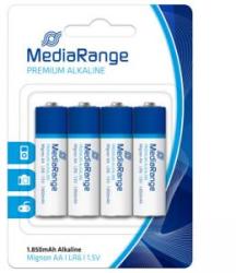 MediaRange Baterii alcaline ale MediaRange Premium, Mignon AA | LR6 | 1.5V, pachetul 4 - MRBAT104
