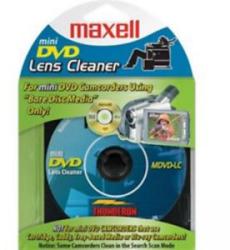 Maxell DVD-R Cameră video mini 8 cm / disc de curățare MAXELL / pentru camere / blister 1 buc. în carcasă PVC, ML-DDVD-R-8SM-LENSCLEANER