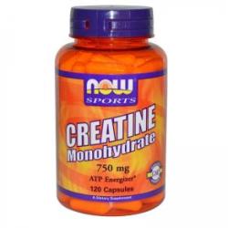 NOW Monohidrat Creatină - 120 capsule - ACUM ALIMENTE, NF2035