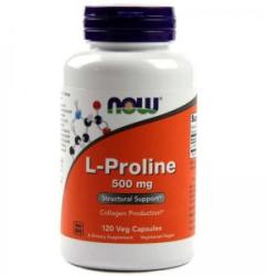 NOW Proline 500 mg. - Proline - 120 capsule - ACUM ALIMENTE, NF0133