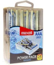 Maxell Baterii alcaline MAXELL LR03 1.5V, AAA, 24 blistere, ML-BA-LR03-24PK