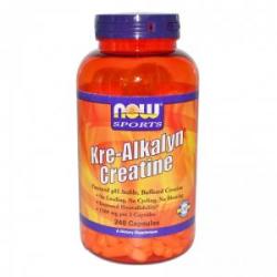 NOW Cre-alcalină Creatină - Kre-Alkalyn Creatină 750 mg. - 240 capsule - ACUM ALIMENTE, NF2053