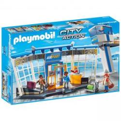 Playmobil Kit Playmobil 5338 - Aeroport cu turn de control, Playmobil, 2900052