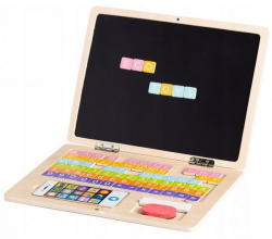 Eco Toys Laptop educational din lemn g068 ecotoys (G068) - bekid
