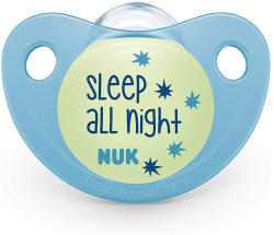 Nuk Suzeta Nuk Night & Day Silicon M3 Bleu 18-36 luni