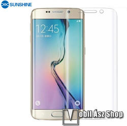 SUNSHINE Hydrogel TPU képernyővédő fólia - Ultra Clear, ÖNREGENERÁLÓ! - 1db, TOKBARÁT - SAMSUNG SM-G935 Galaxy S7 Edge