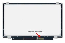  B140XTK01.0 HW9A 14.0" HD (1366x768) 40pin fényes laptop LCD kijelző, LED panel (B140XTK01.0 HW9A)