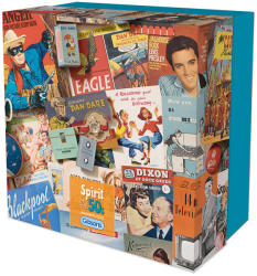 Gibsons Puzzle 500 piese - Atmosfera anilor 1950 Puzzle