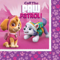 Amscan Şerveţele Patrula căţeluşilor (Paw Patrol) roz