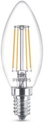 Philips Bec LED filament Philips lumanare B40 E14 4.3-40W 470lm lumină caldă 2700 K (1051183)