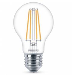 Philips Bec LED Philips clasic filament A60 E27 8.5-75W 1055 lm 2700K lumină caldă (8718699762995)
