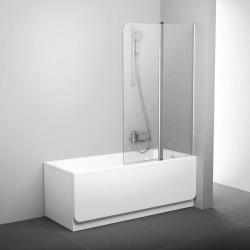 RAVAK Chrome Kádparaván CVS2-100 balos fehér + Transparent - 7QLA0100Z1 (7QLA0100Z1)