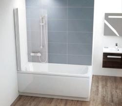 RAVAK Kádparaván CVS1-80 jobbos krómhatású + Transparent - 7QR40C00Z1 (7QR40C00Z1)