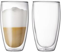 Thermo duplafalú Lounge Tejeskávés pohár 360 ml 1 db