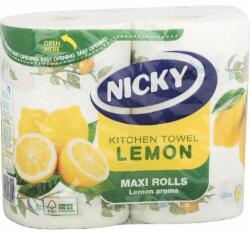 Nicky papírtörlő citrom illattal 90 lap 2 tekercs
