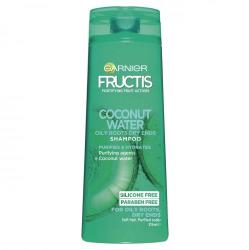 Garnier Fructis Hydra Pure Coconut Water Укрепващ шампоан за коса с кокосова вода 400 мл