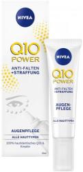 Nivea Q10 Power Anti-Wrinkle + Firming Eye Cream - Околоочен крем против бръчки от серията "Q10 Power" 15мл