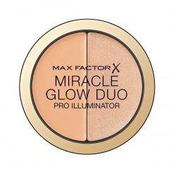 MAX Factor Miracle Glow Duo Pro Illuminator - Озаряващ дуо хайлайтър за лице от серията "Miracle" №20