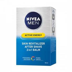 Nivea Men Active Energy Skin Revitalizer After Shave Balm - Балсам за след бръснене от серията "Active Energy" 100мл