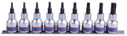 King Tony 3/8" Torx bitfejkészlet sínen 9 részes (3109PR8) (3109PR8) - hardtools