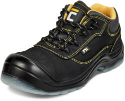 CERVA BLACK KNIGHT munkavédelmi cipő fekete TPU MF S3 SRC 43 (0201036360043) - hardtools
