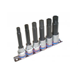  King Tony 1/2" bordás bitfej készlet 6 részes (4116PR) (4116PR) - hardtools
