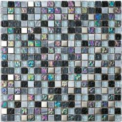 INTERMATEX Mozaic gri din sticla si marmura Lagos Kongo 30x30 cm (IMTX-Lagos kongo)