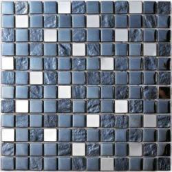 INTERMATEX Mozaic albastru din sticla Elegance Diamond 30x30 cm (IMTX-Elegance Diamond)